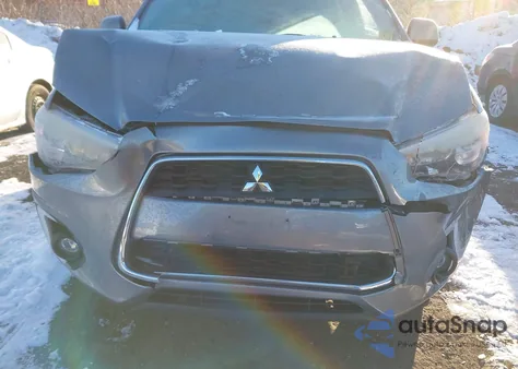 2015 Mitsubishi Outlander Sport Se from USA, damaged, VIN 4A4AR4AU4FE001434